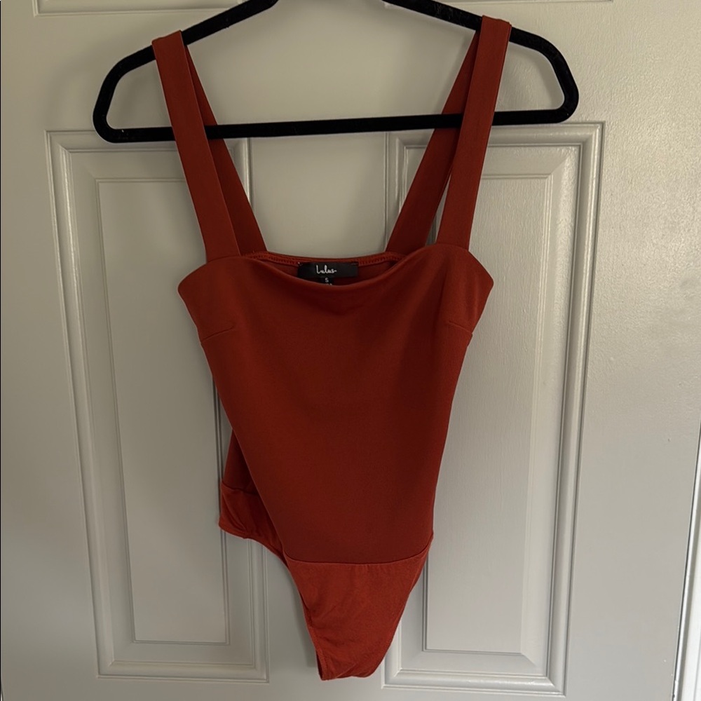 Lulus Rust Bodysuit